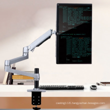 OEM ODM 360 Degree Rotatable Metal Aluminum Monitor Stand Extendable Arm Bracket For Monitor